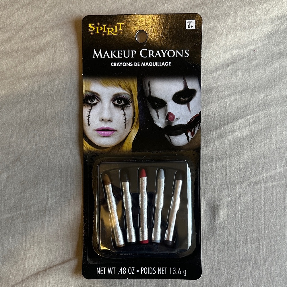 Spirit Halloween Makeup Crayons
